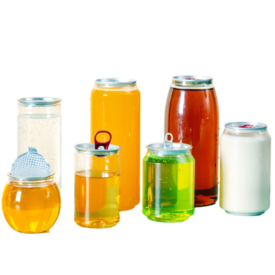 Vierkante ronde schroef op deksel melk thee flessen 0,5 kg capaciteit met isolatie / lekproof eigenschappen