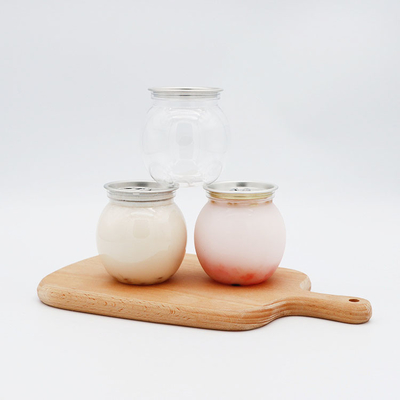 Vierkante ronde schroef op deksel melk thee flessen 0,5 kg capaciteit met isolatie / lekproof eigenschappen