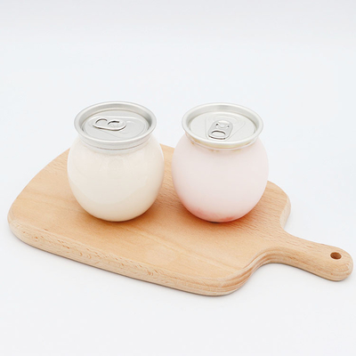 Leekbestendig Geïsoleerd Plastic Milk Tea Flasjes Vierkante Ronde Doorzichtige Schroef op Deksel 120ml 250ml 350ml 500ml