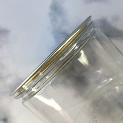 Op maat gemaakte gladde plastic cosmetische potten in verschillende capaciteiten voor persoonlijke verzorging
