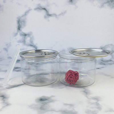 Op maat gemaakte gladde plastic cosmetische potten in verschillende capaciteiten voor persoonlijke verzorging