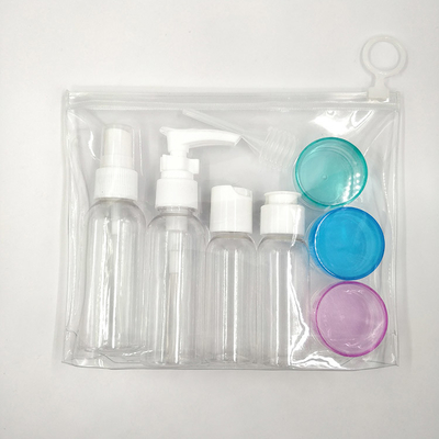 Eco-vriendelijke plastic lotionflessen met aangepaste schermdruk en UV-geelektroplateerde deksels