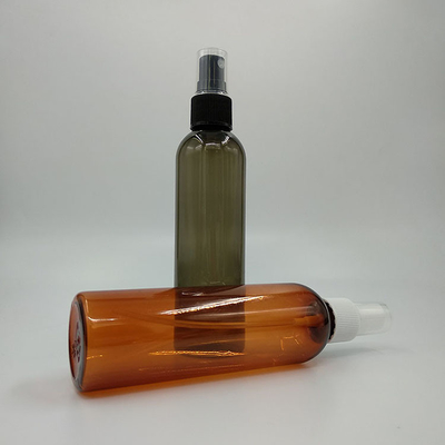 Roestvrij staal rond PETG-fles met cosmetische pomp 118 mm hoog