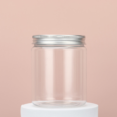 Leeg Plastic Cosmetic Container Ronde Body Cream Jar 150 g 200 g 250 g 8 oz Haarconditioner Jar