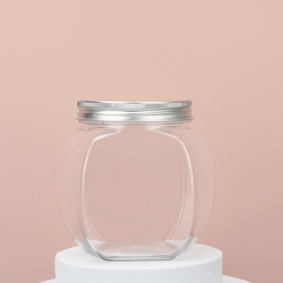 Gepersonaliseerbare logo gedrukte plastic potten met deksels