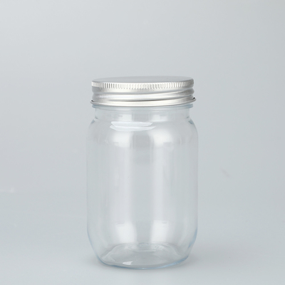 Gepersonaliseerbare logo gedrukte plastic potten met deksels