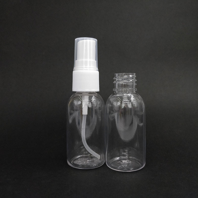 Doorzichtige PET-plastic spuitfles met glad oppervlak