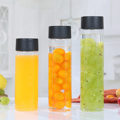 Handle Style Geïsoleerde melk thee plastic flessen