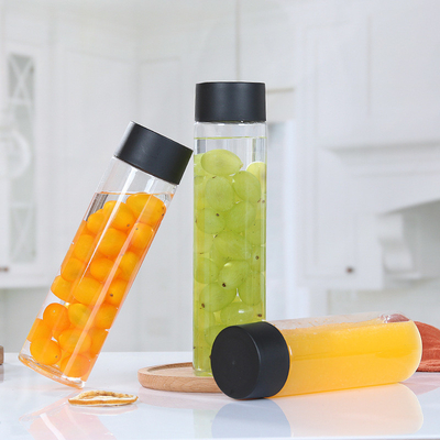 Handle Style Geïsoleerde melk thee plastic flessen