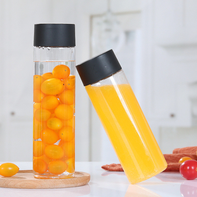 Handle Style Geïsoleerde melk thee plastic flessen