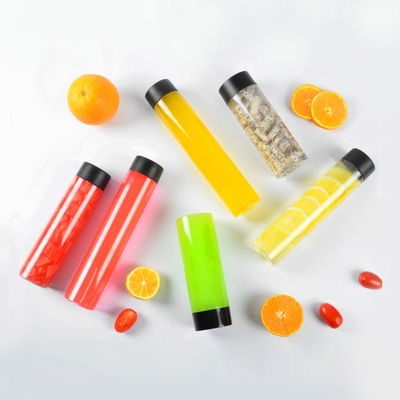 Handle Style Geïsoleerde melk thee plastic flessen