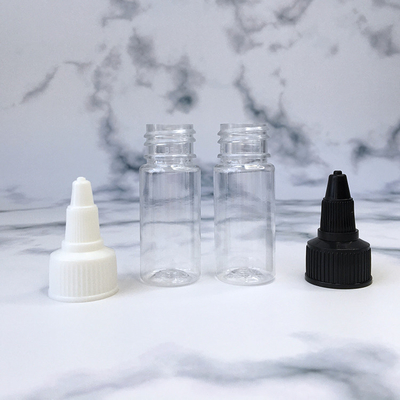 100 ml doorzichtige dropperflessen met kinderdichte doppen