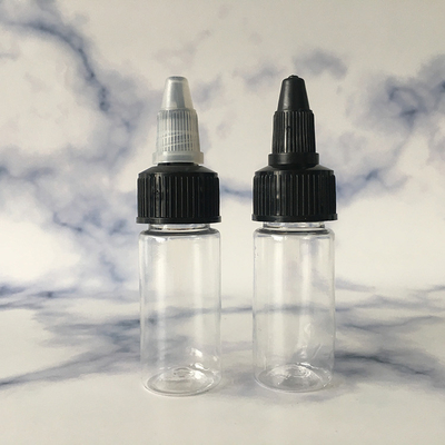 100 ml doorzichtige dropperflessen met kinderdichte doppen