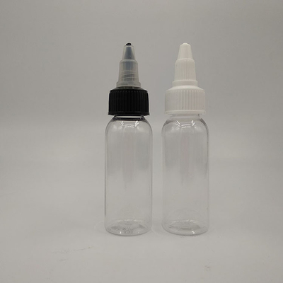 Glasdruppelflessen met schroefdoppen voor het uitdelen van vloeistoffen