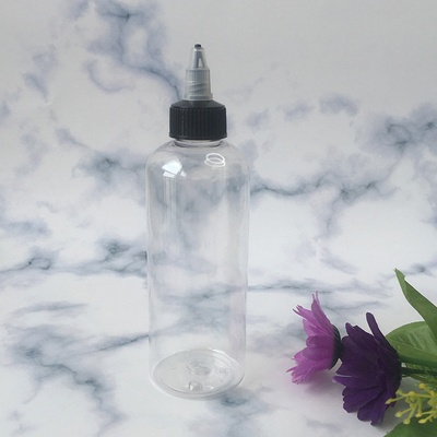Aanpasbare transparante plastic dropper flessen met drukwerk