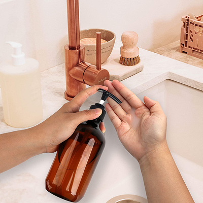 Recyclebare PET-pompfles met zijdefiltering voor cosmetische verpakkingen