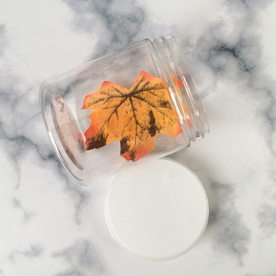 120 ml plastic cosmetische container met aangepast logo