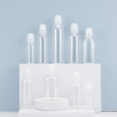 Schroef plastic flessen met schroef op de dop en elk soort afdichting