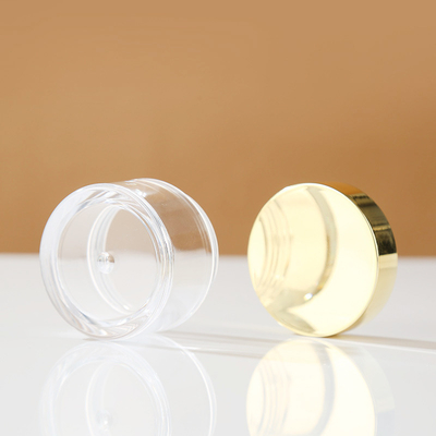 Leekproof Transparent Cosmetic Storage Jar met aanpasbare drukwerk en drukgevoelige pakking