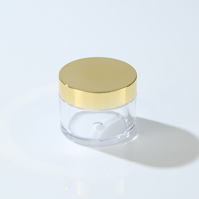 Leekproof Transparent Cosmetic Storage Jar met aanpasbare drukwerk en drukgevoelige pakking