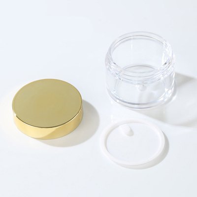 Leekproof Transparent Cosmetic Storage Jar met aanpasbare drukwerk en drukgevoelige pakking