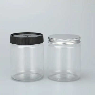 2oz 3oz 4oz 5oz 6oz 7oz 8oz plastic potten met aluminium deksel