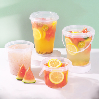 Handle Milk Tea Flasses Perfecte drankverpakkingsoplossing met Handle