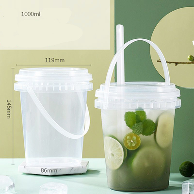 Handle Milk Tea Flasses Perfecte drankverpakkingsoplossing met Handle