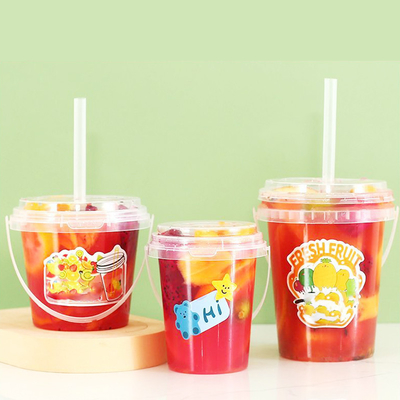 Handle Milk Tea Flasses Perfecte drankverpakkingsoplossing met Handle
