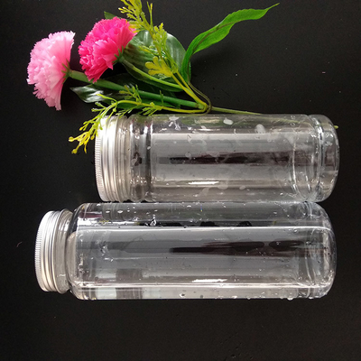 Herbruikbare 1000 ml doorzichtige lekvrije plastic Boba-theefles met schroef op het deksel