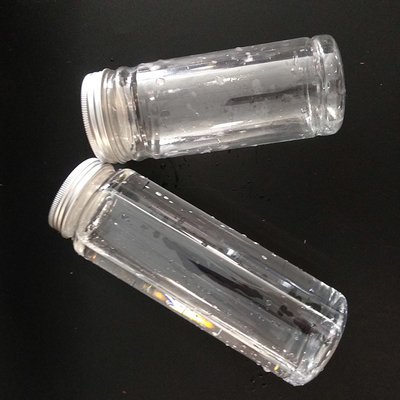 Herbruikbare 1000 ml doorzichtige lekvrije plastic Boba-theefles met schroef op het deksel