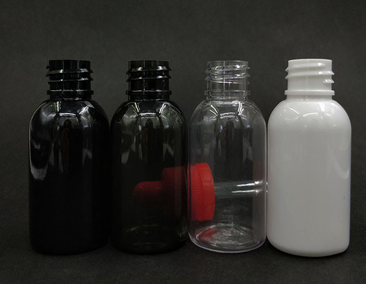 Herbruikbare flessen met essentiële olie uit glas met een glazen burette
