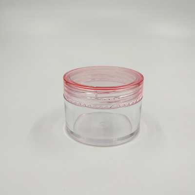 Gepersonaliseerde 100 ml plastic cosmetische potten met aanpasbare merken