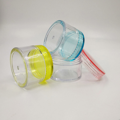 Gepersonaliseerde 100 ml plastic cosmetische potten met aanpasbare merken