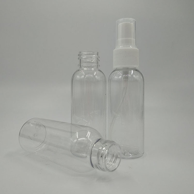 Herbruikbare ronde, heldere PET-plastic spuitfles