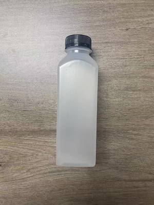 Moderne lekkagevrije thermosfles met dop op deksel en handvat
