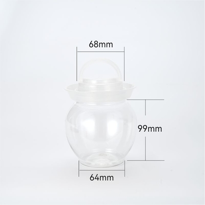 Moderne vierkante en ronde flessen voor melk thee in heldere of aangepaste kleuren van 120 ml tot 500 ml