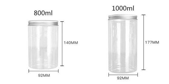 Doorzichtige plasticschalen voor opslag