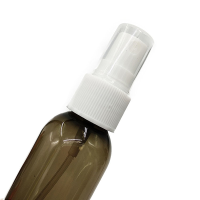 Duurzame, ronde, heldere PET-plastic sprayflessen voor reizen en cosmetica