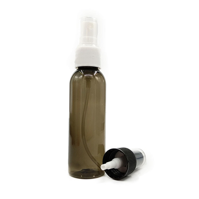 Duurzame, ronde, heldere PET-plastic sprayflessen voor reizen en cosmetica