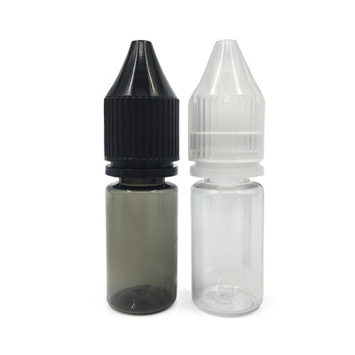 18mm nekgrootte Custom logo PET-scherm gedrukt kleine flesjes voor vloeistoffen 100ml