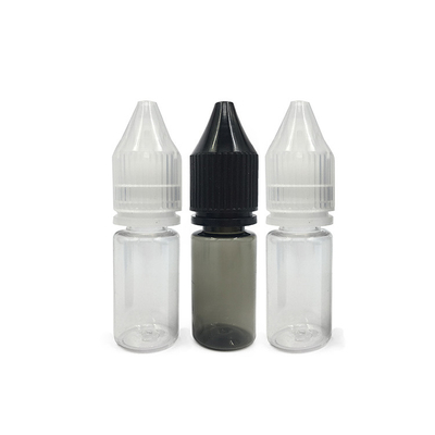 18mm nekgrootte Custom logo PET-scherm gedrukt kleine flesjes voor vloeistoffen 100ml