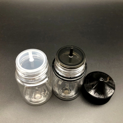 80 ml heldere, kinderdichte vloeibare druppelflessen met aangepast logo