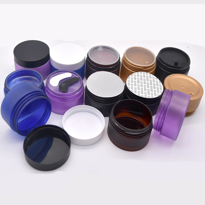 Op maat gemaakte acryl cosmetische pot met glad oppervlak voor crème