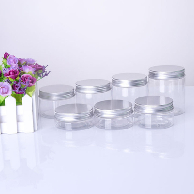 Gepersonaliseerd logo cosmetische plastic pot met drukgevoelige pakking