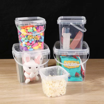 700 ml heldere plastic bubbel thee potten