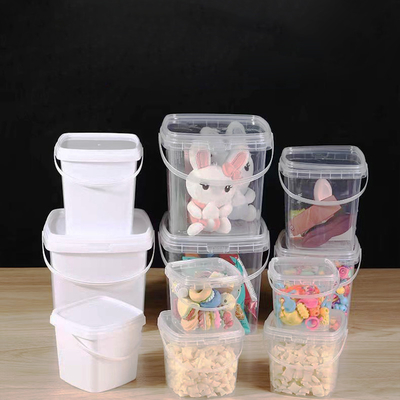 700 ml heldere plastic bubbel thee potten