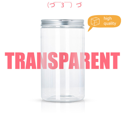 Voedselverpakking Voedselopslagcontainers 60 ml 120 ml 180 ml 250 ml 500 ml 1000 ml Duidelijke plastic pot met deksel
