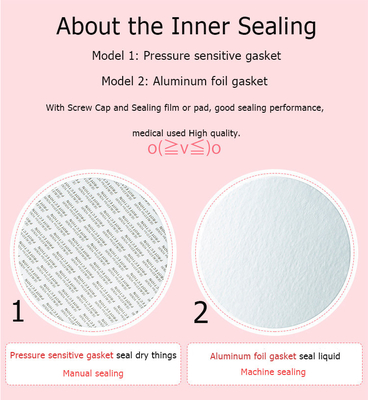 Doorzichtige plastic potten met deksels voor opslag van 2-8 oz.