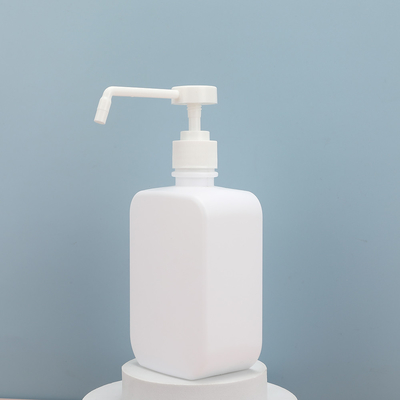 Volledig opvullen handig 24mm kaliber Custom Roze geschermd Pomp actie PET fles voor cosmetica